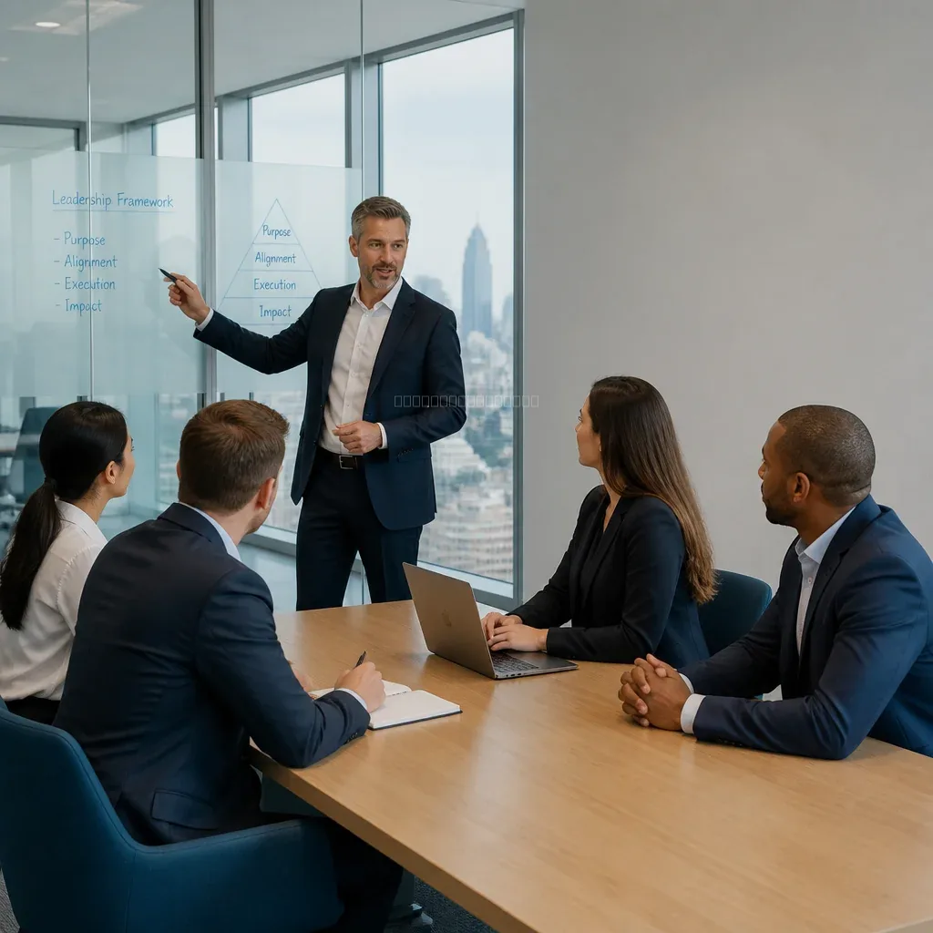 VodNowLeader executive coaching - ilustracija vodenja